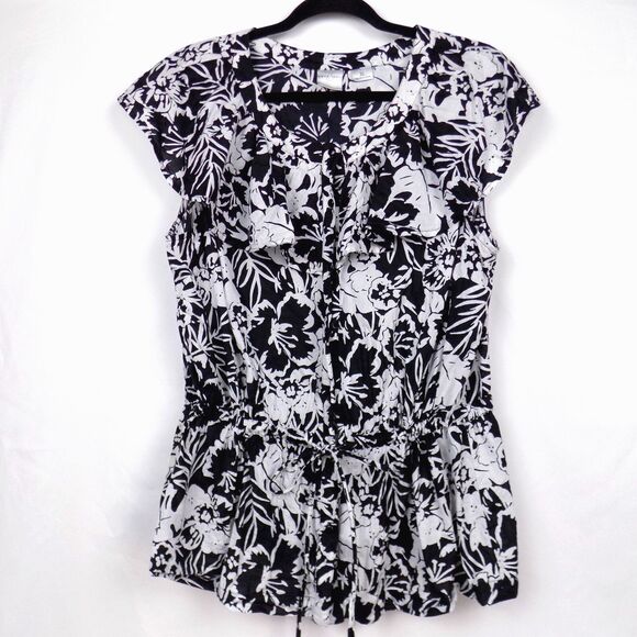 Emma James Boho Ruffle Peplum Extra Large Chic Cottage Coast (BUNDLE PRICE $6) - Picture 1 of 5